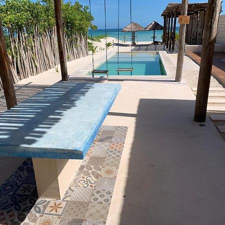 Telchac Villa De 3 Pisos Con Club Playa Тельчак-Пуэрто Экстерьер фото