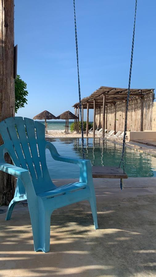 Telchac Villa De 3 Pisos Con Club Playa Тельчак-Пуэрто Экстерьер фото