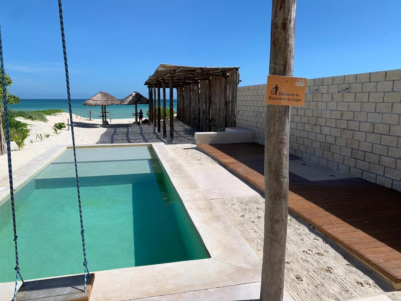 Telchac Villa De 3 Pisos Con Club Playa Тельчак-Пуэрто Экстерьер фото